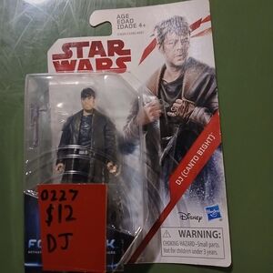 Hasbro Star Wars DJ Action Figure with Black Outfit